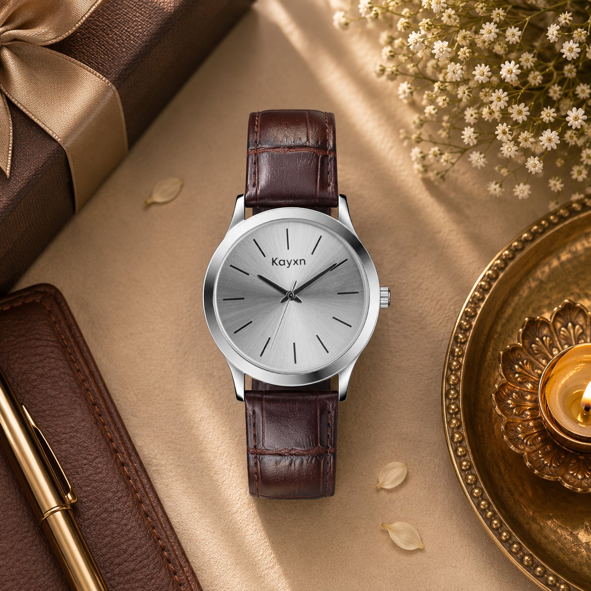 The Pristine Watch Rakhi Gift Set for Him