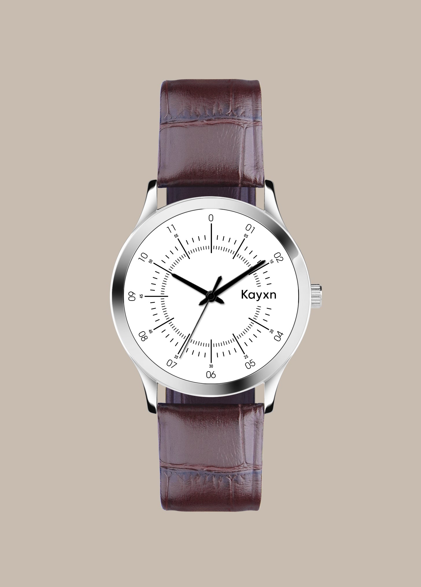 Evo Mark Classic Dial Analogue Wrist Watch For Men