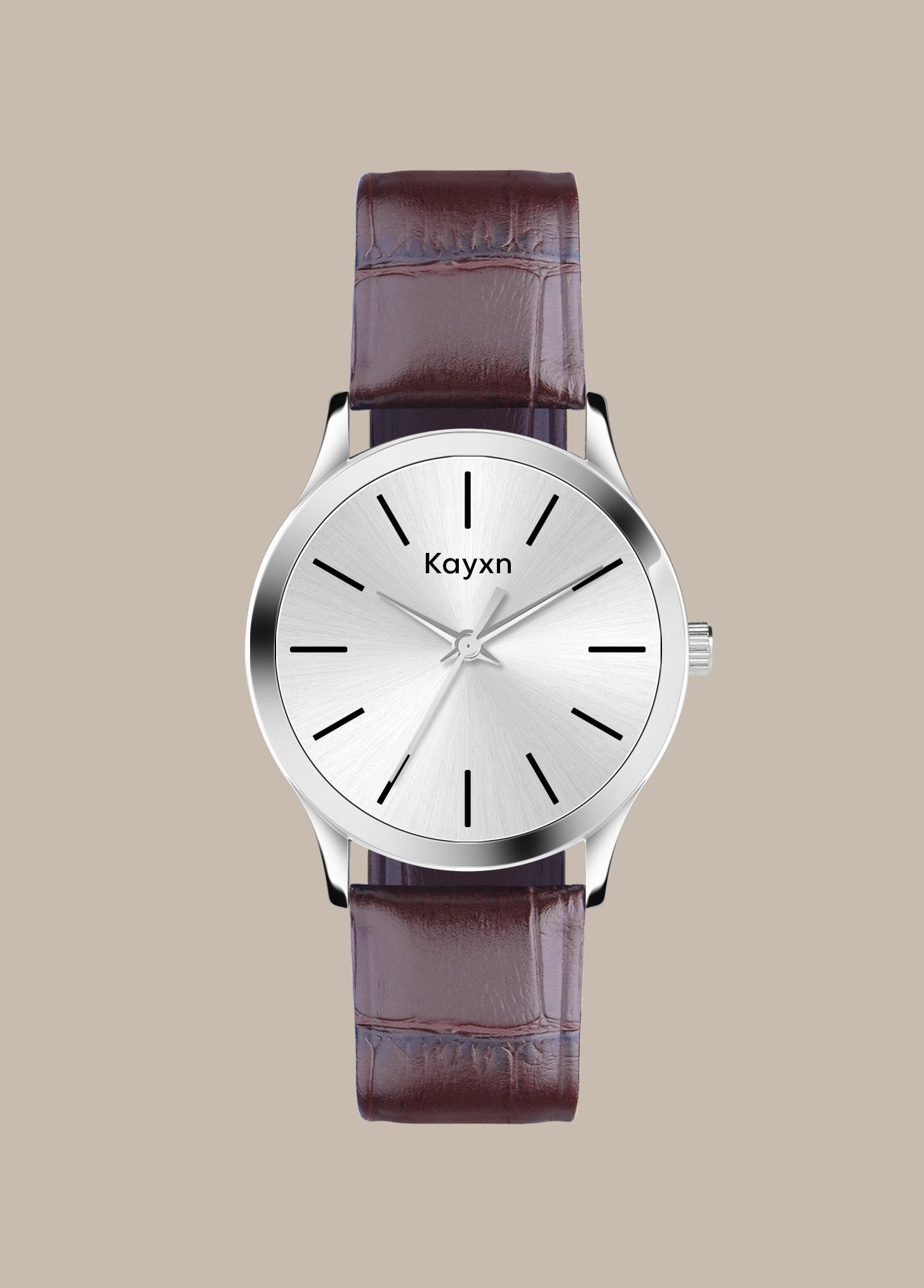 Pristine Classic Dial Analogue Wrist Watch For Men