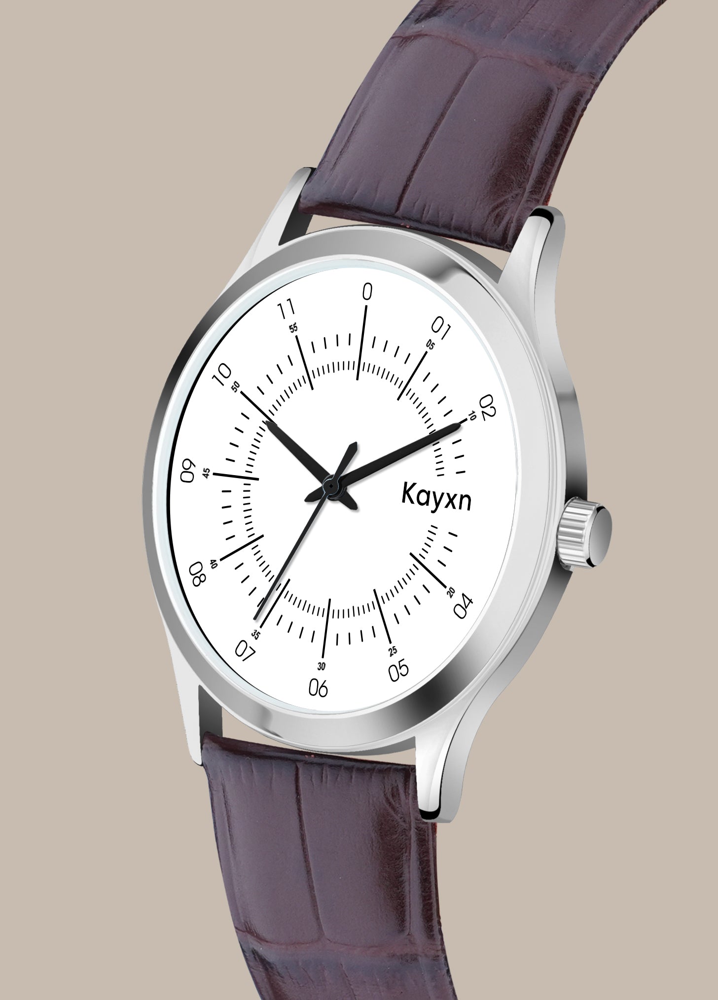 Evo Mark Classic Dial Analogue Wrist Watch For Men