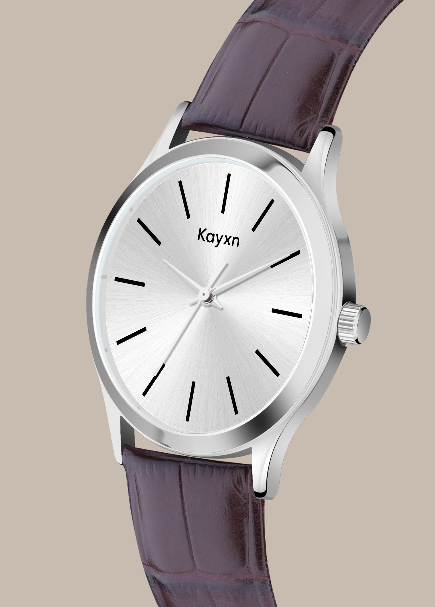 Pristine Classic Dial Analogue Wrist Watch For Men