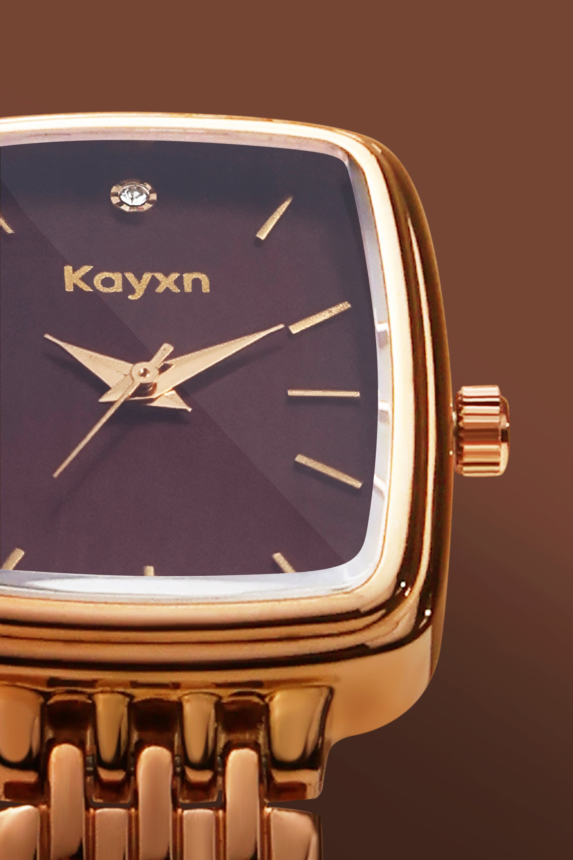 Empress Analogue Wrist Watch For Women - Brown