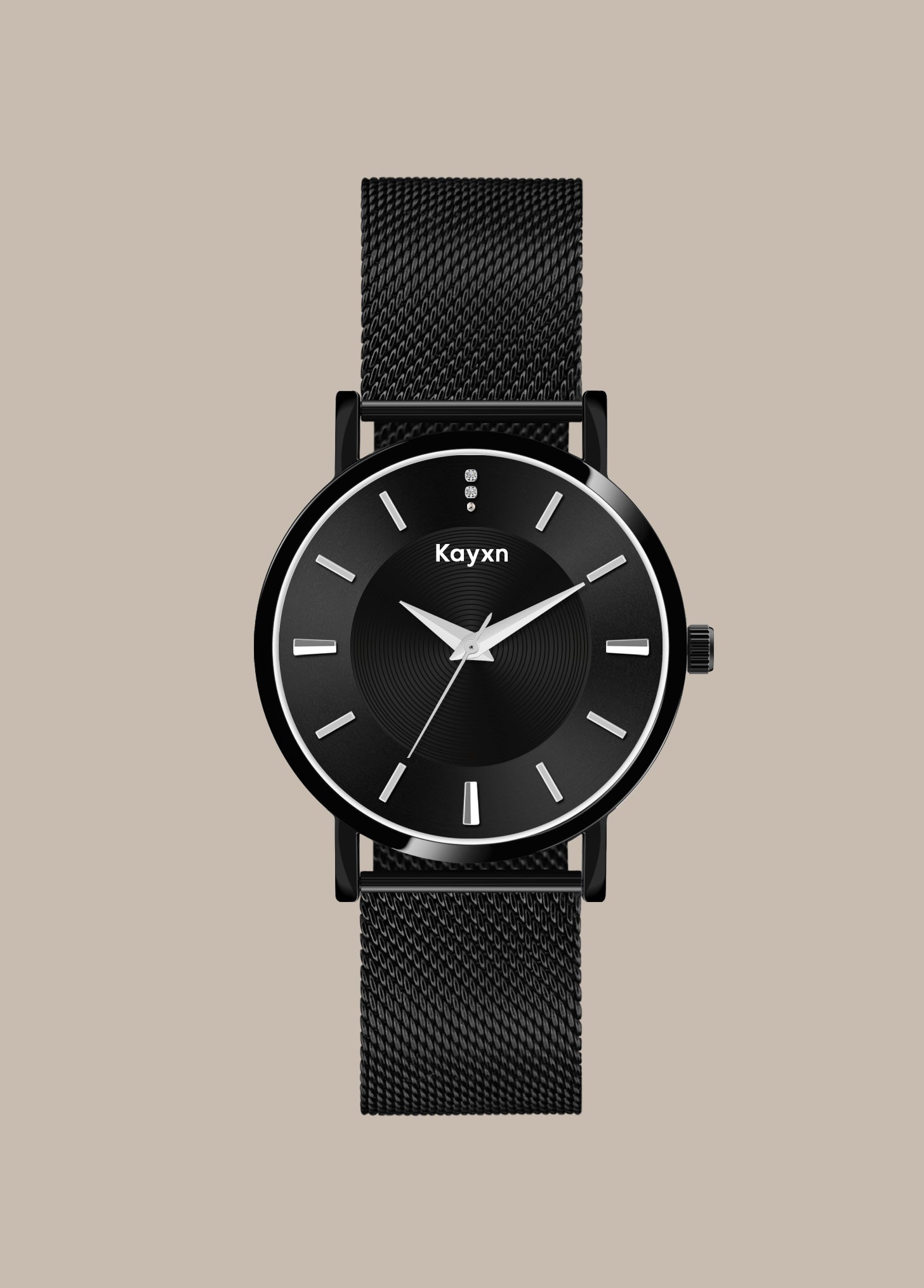Monarch Classic Analogue Dial Mesh Strap Watch For Men