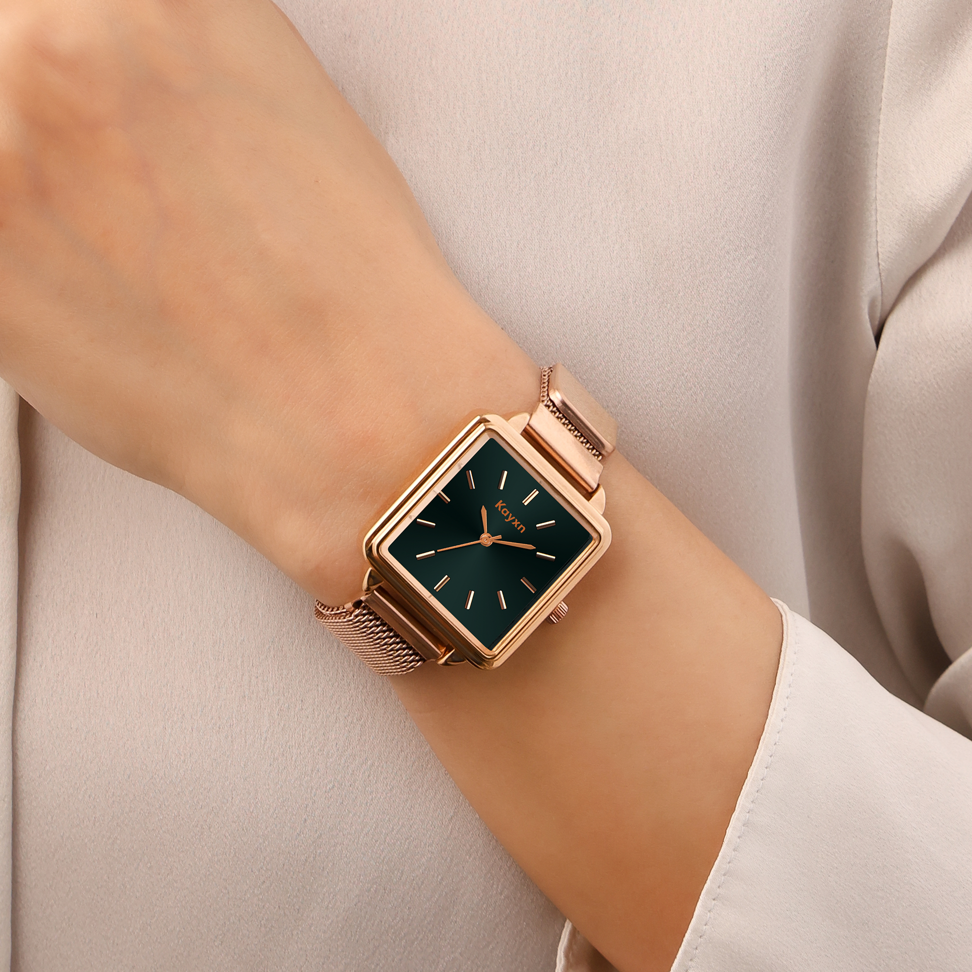 Rosetta Analogue Wrist Watch For Women - Green