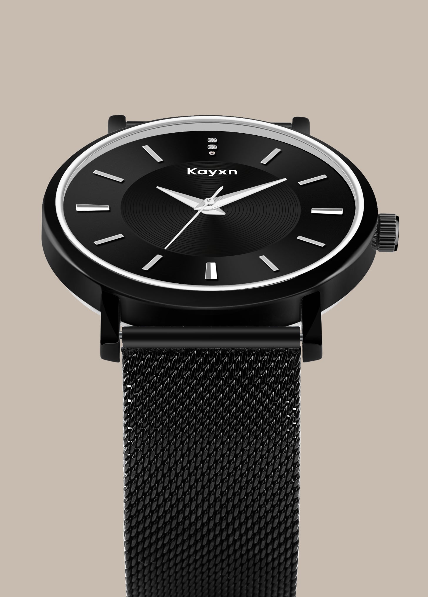 Monarch Classic Analogue Dial Mesh Strap Watch For Men