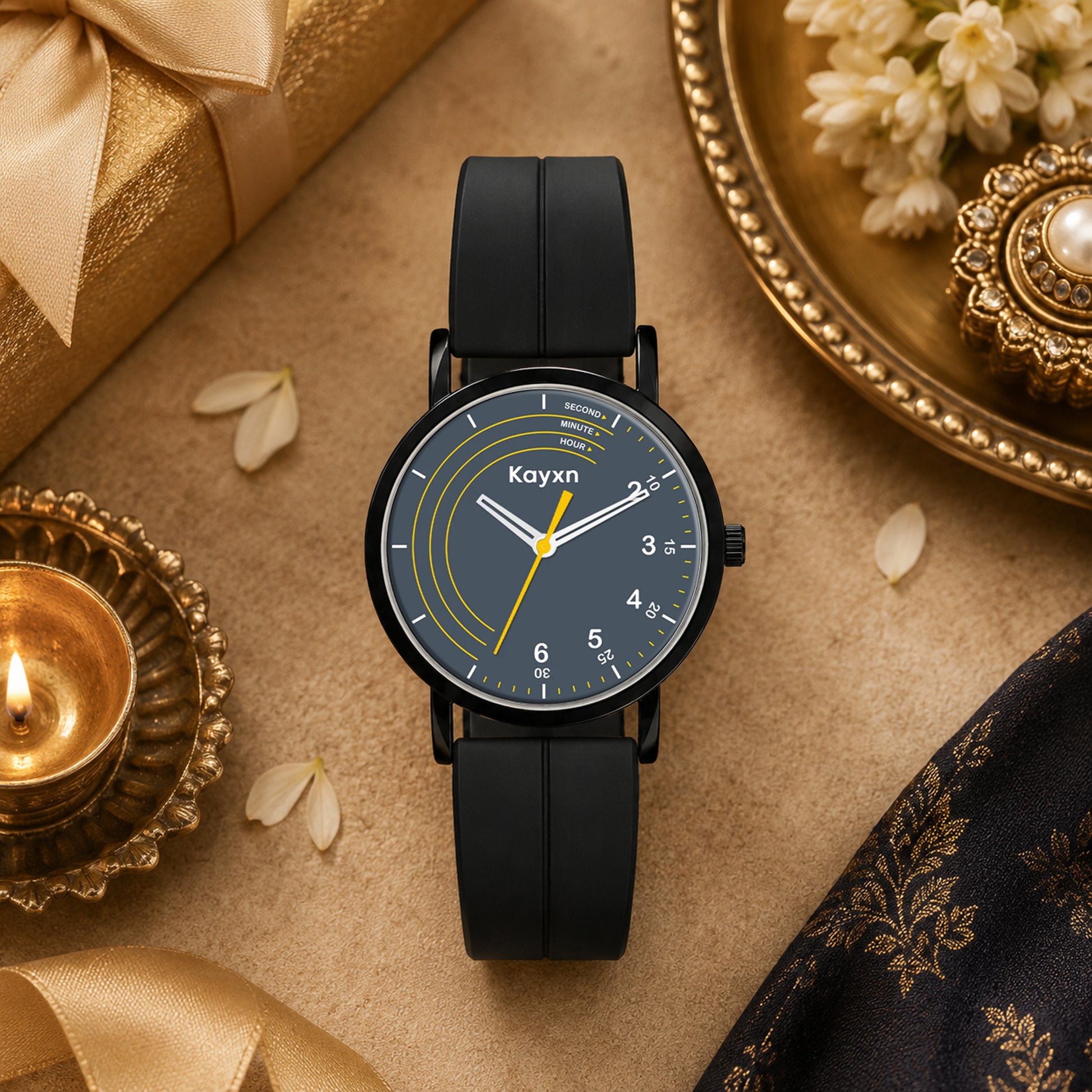 Urban Edge Watch & Rakhi Gift Set for Him