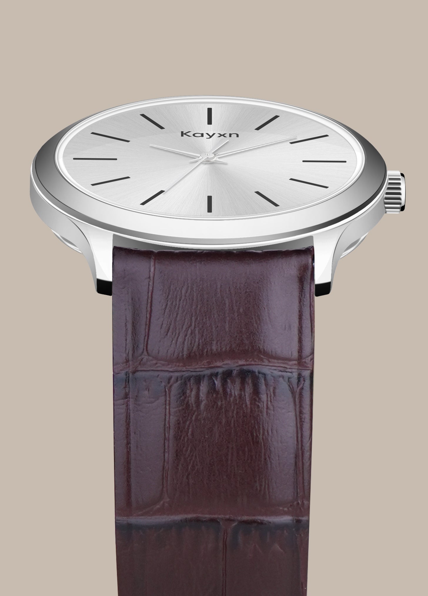 Pristine Classic Dial Analogue Wrist Watch For Men