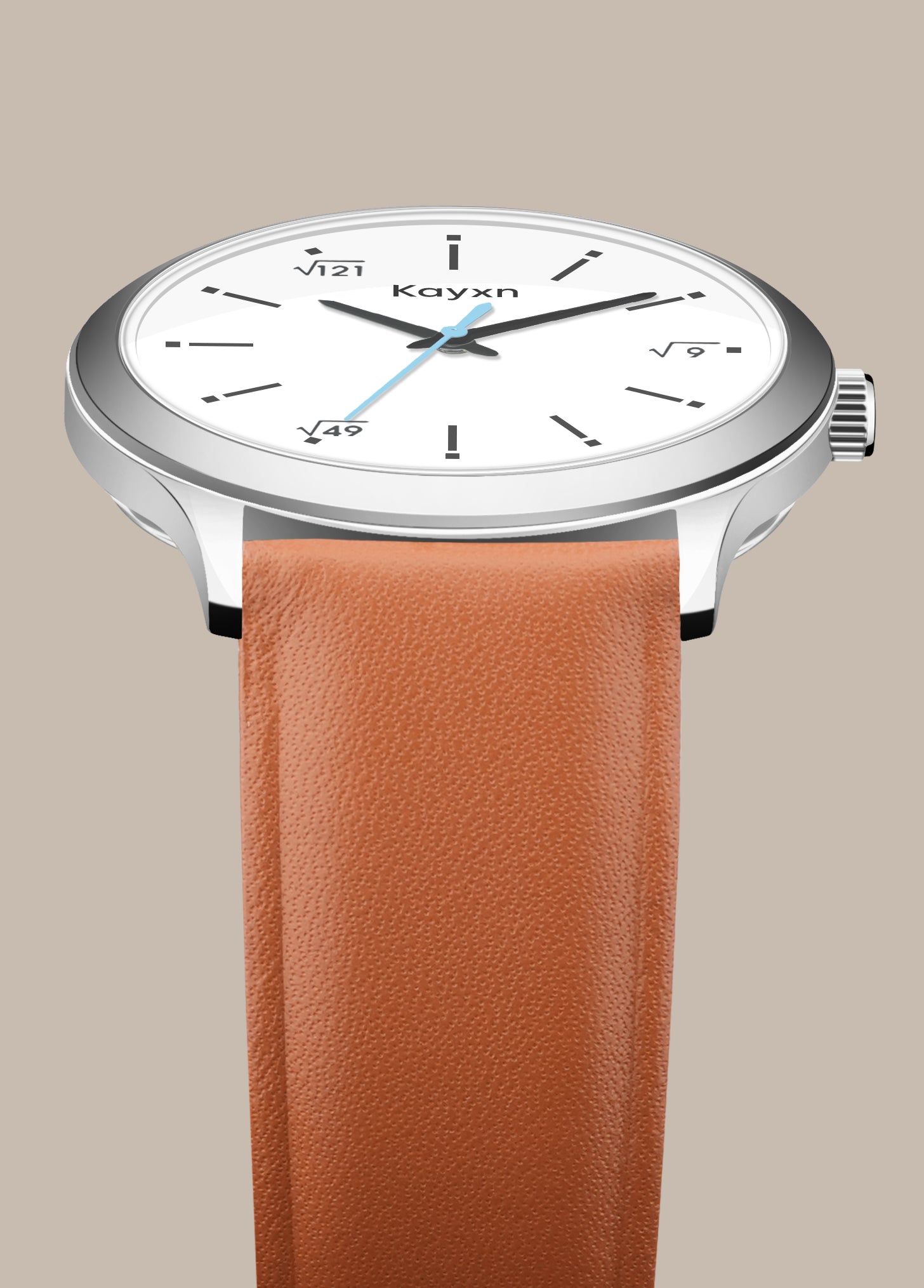 Horizon White Dial Analogue Wrist Watch For Men