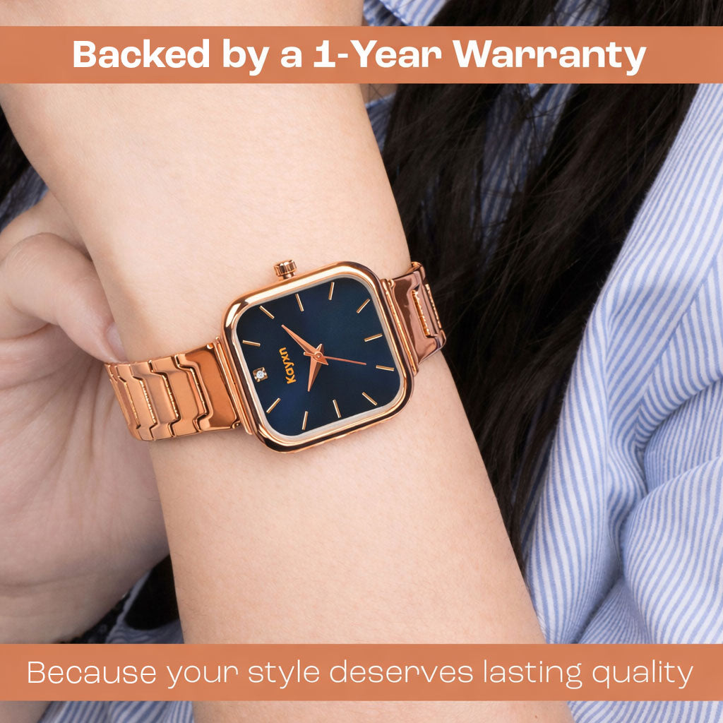 Mystic Aura Wrist Watch & Jewelry Set