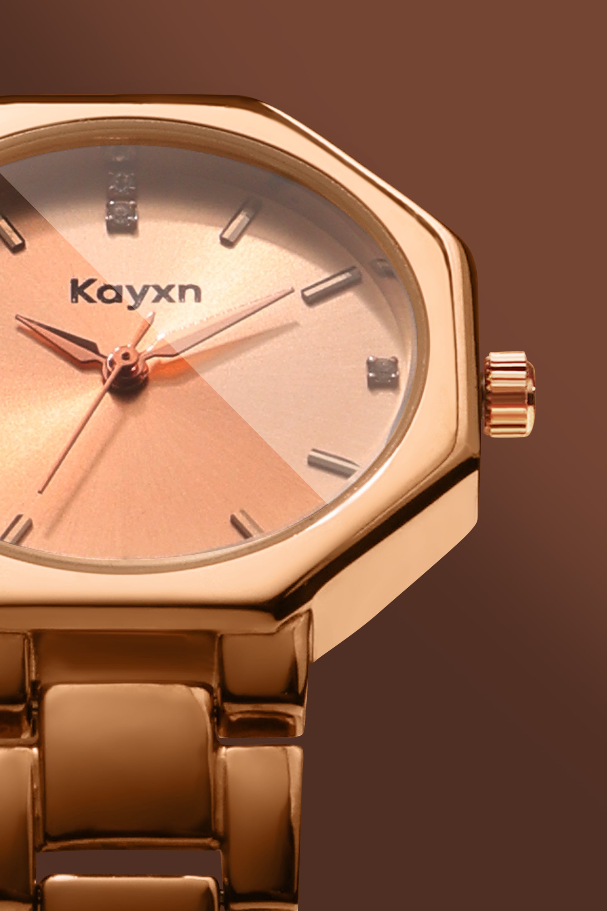 Stellaria Analogue Wrist Watch For Women - Rose Gold
