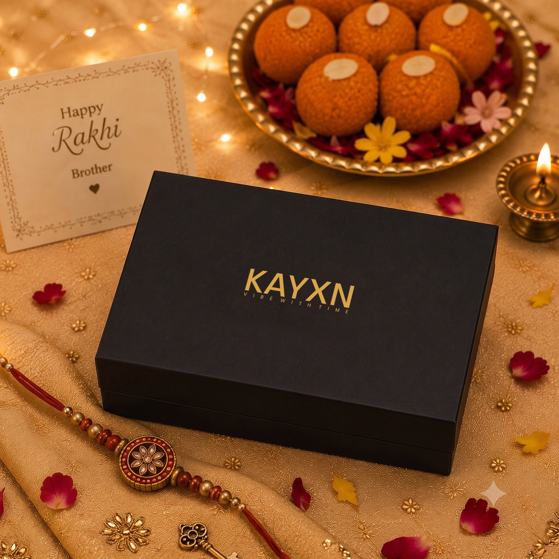 The Pristine Watch Rakhi Gift Set for Him