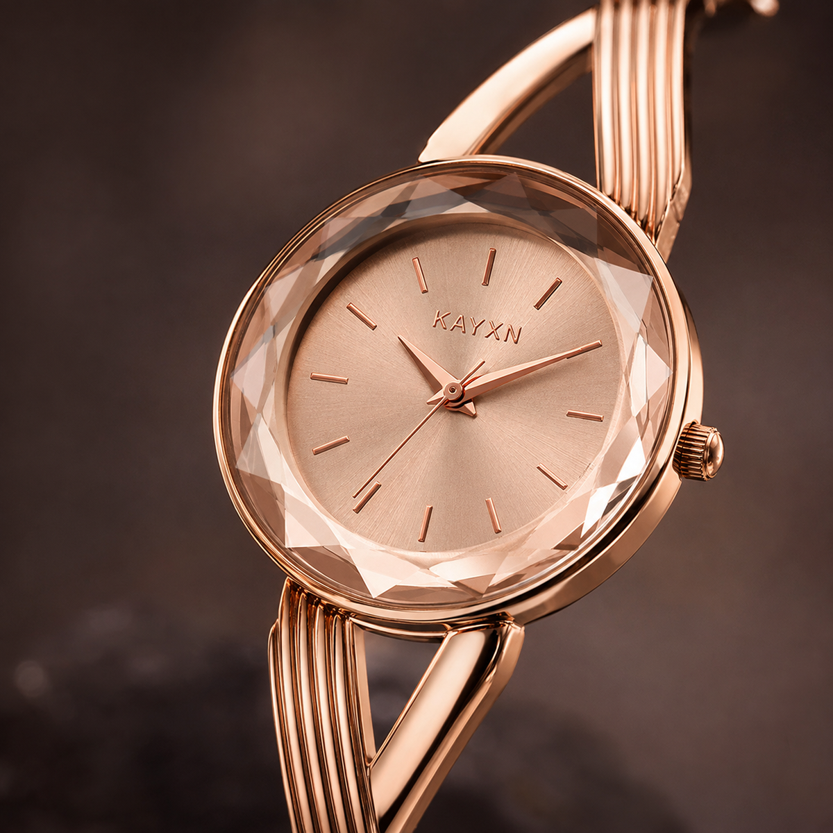 The Signature Edit Watch & Jewelry Set - Rose Gold