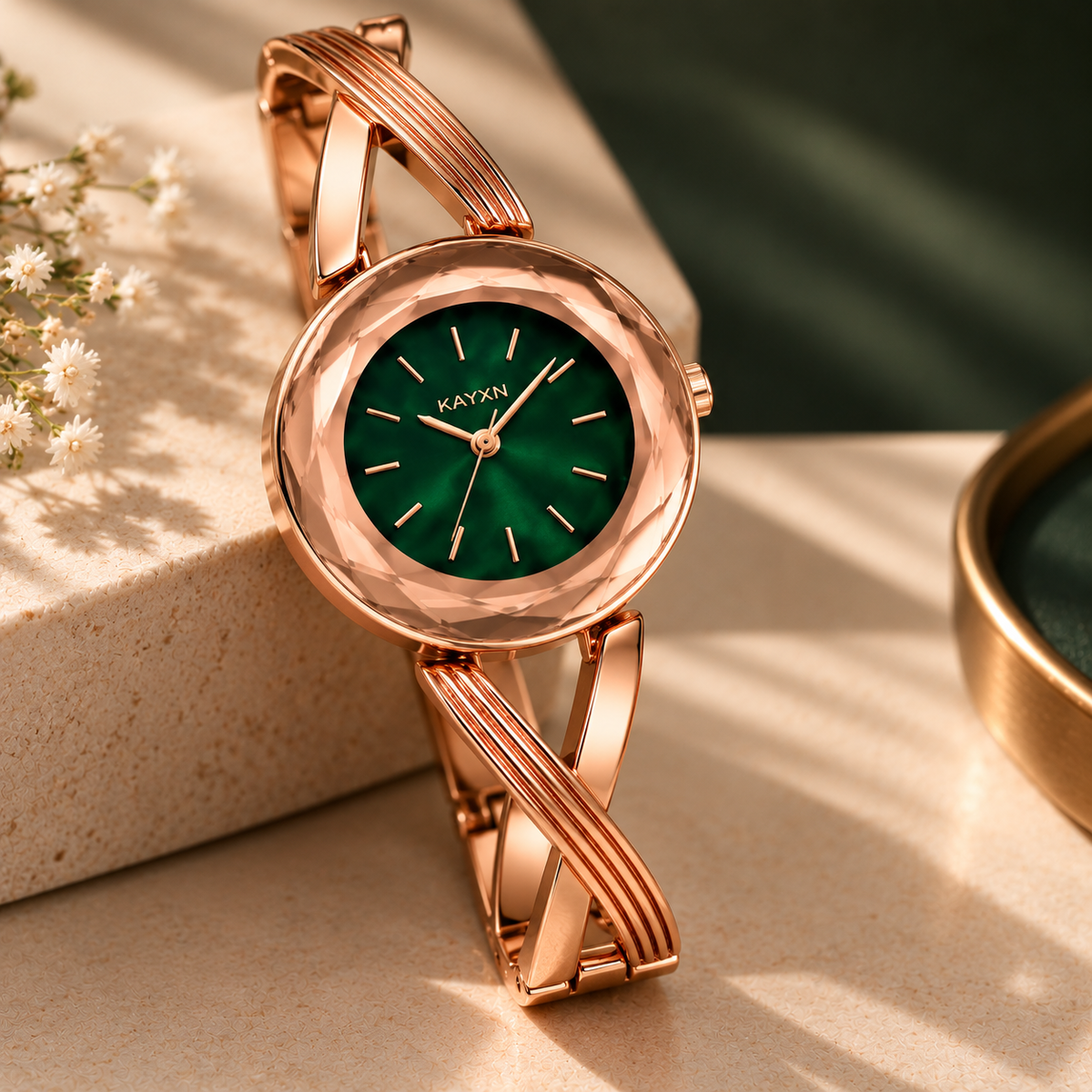 The Signature Edit Watch & Jewelry Set - Green