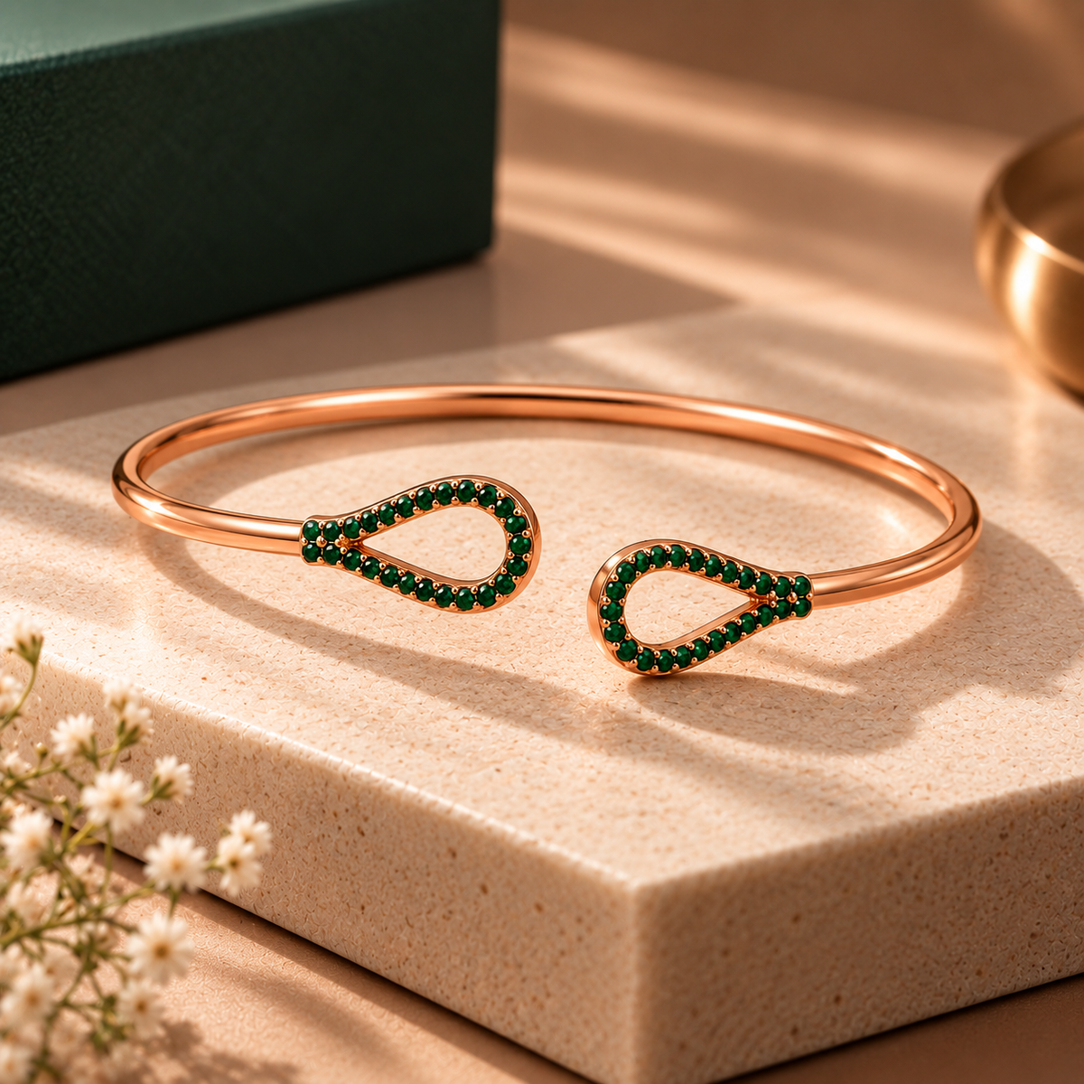 The Signature Edit Watch & Jewelry Set - Green