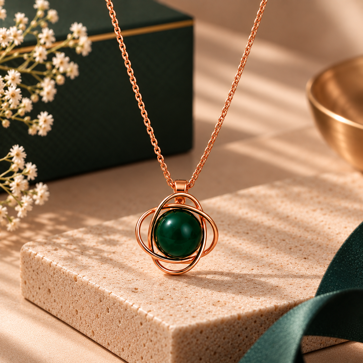 The Signature Edit Watch & Jewelry Set - Green
