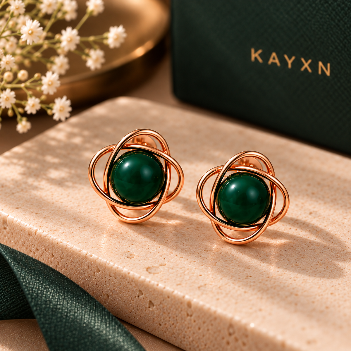 The Signature Edit Watch & Jewelry Set - Green
