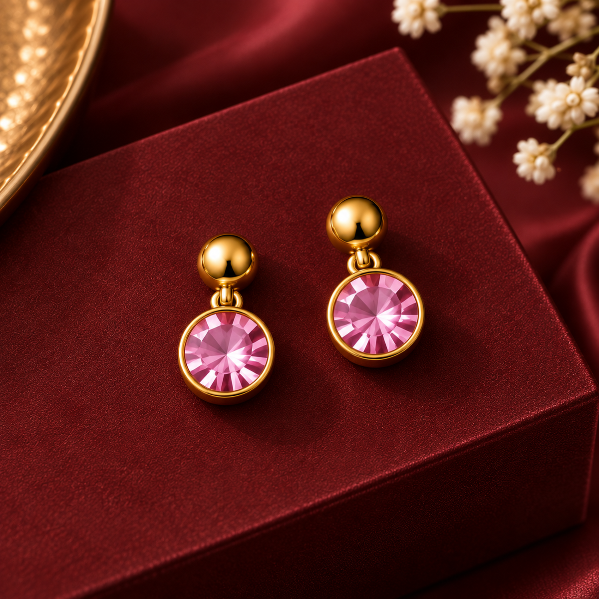 Celestique Edition Watch & Jewelry Set for Her - Pink