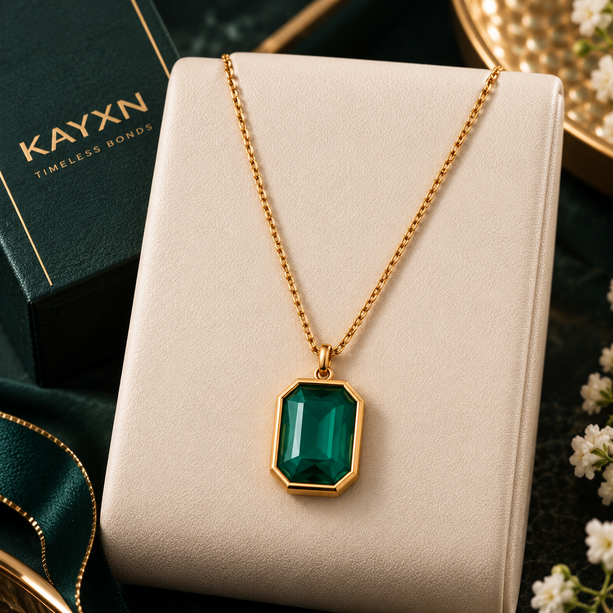 Celestique Edition Watch & Jewelry Set for Her - Green