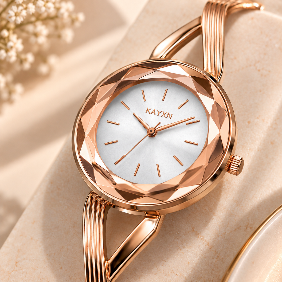 The Signature Edit Watch & Jewelry Set - White