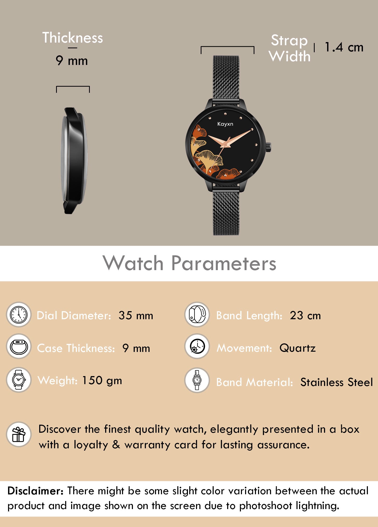 Flora Black Embellished Watch & Pearl Duo Bracelet Combo