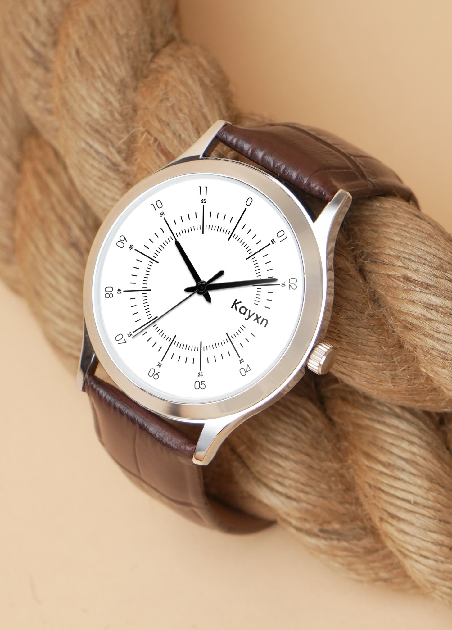 Evo Mark Classic Dial Analogue Wrist Watch For Men