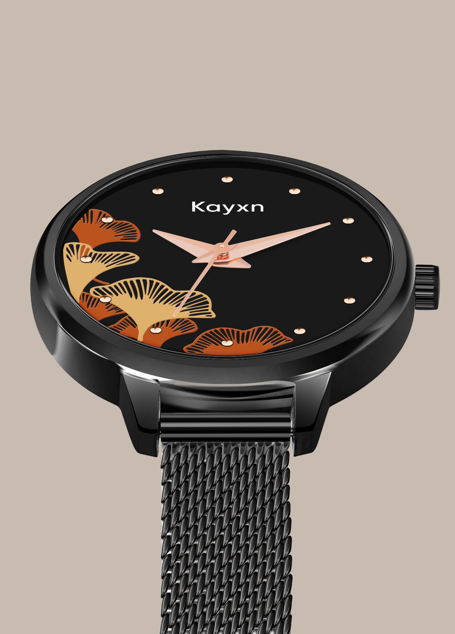 Flora Embellished Dial Analogue Watch For Women