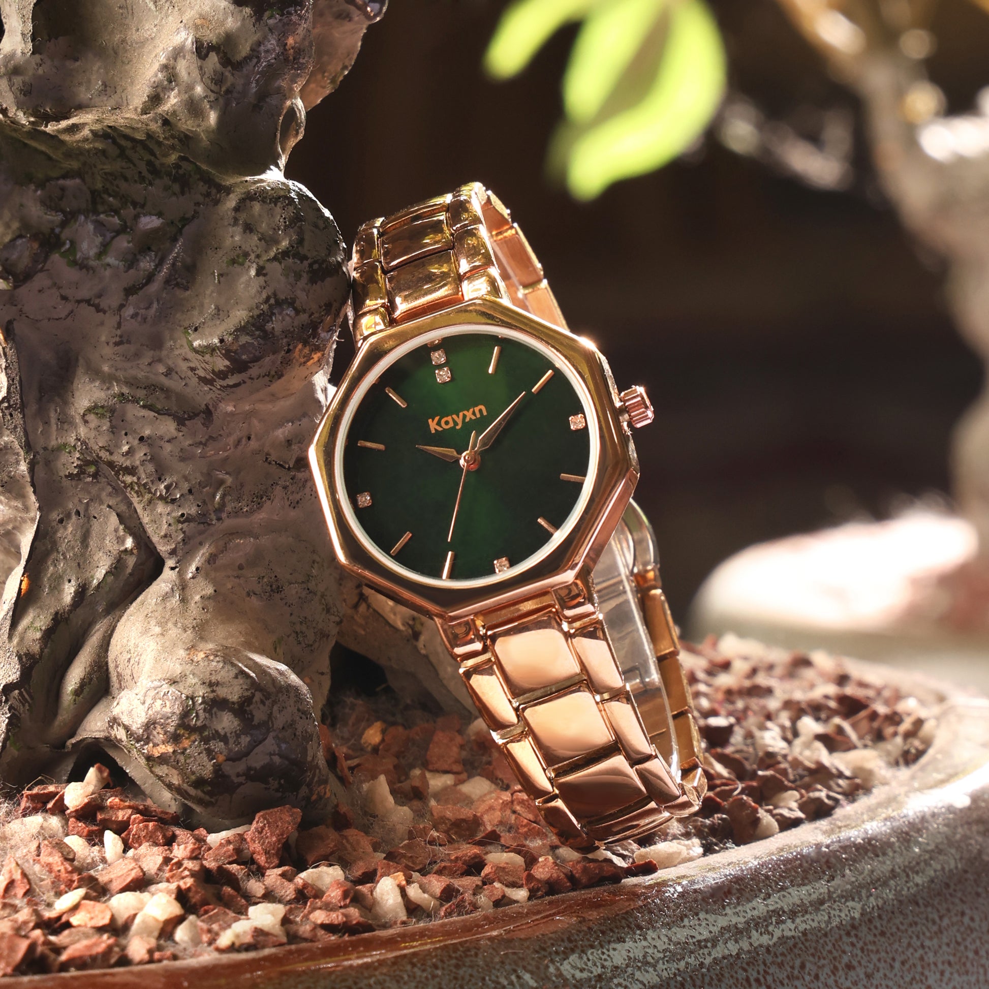 Stellaria Analogue Wrist Watch For Women - Green