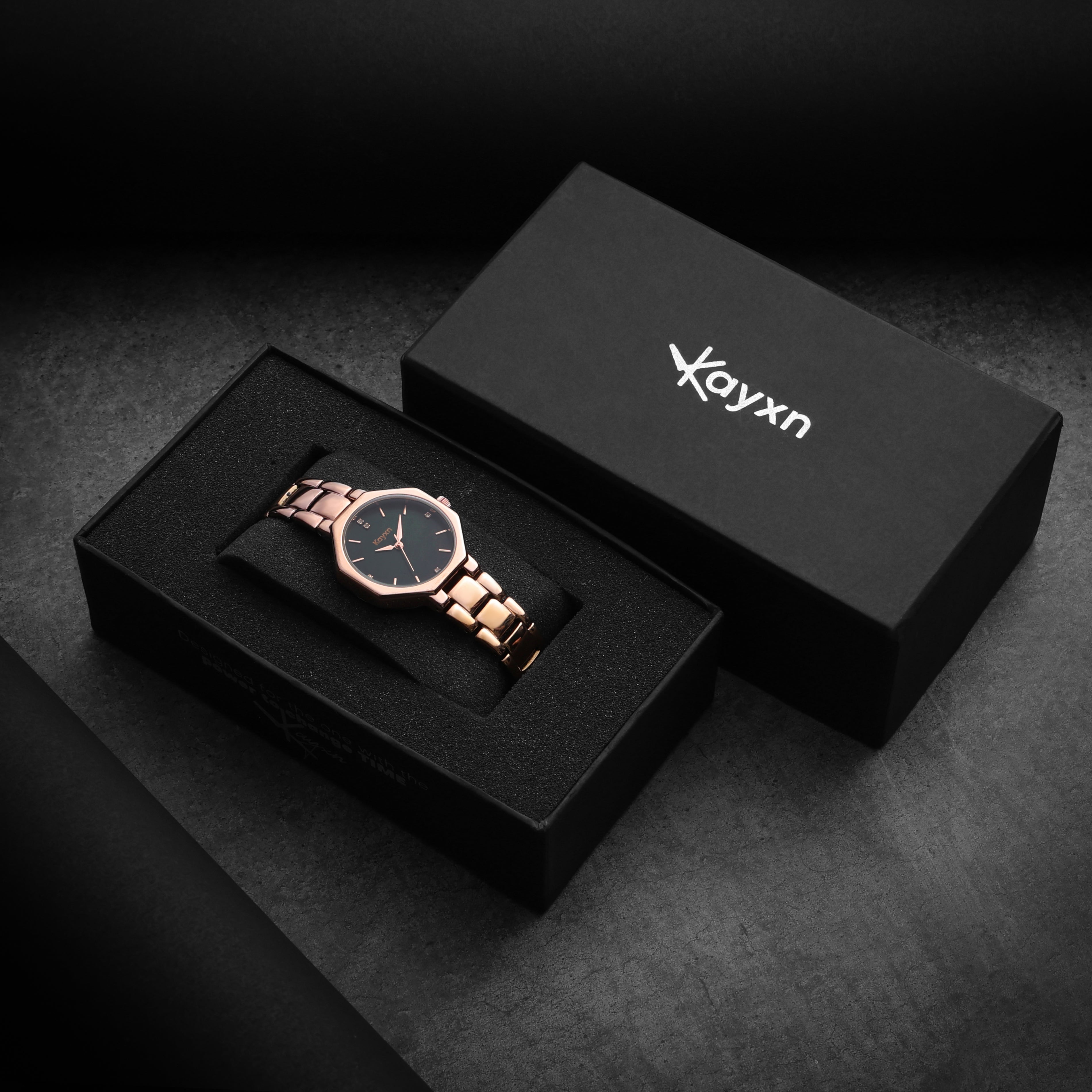 Stellaria Analogue Wrist Watch For Women - Black