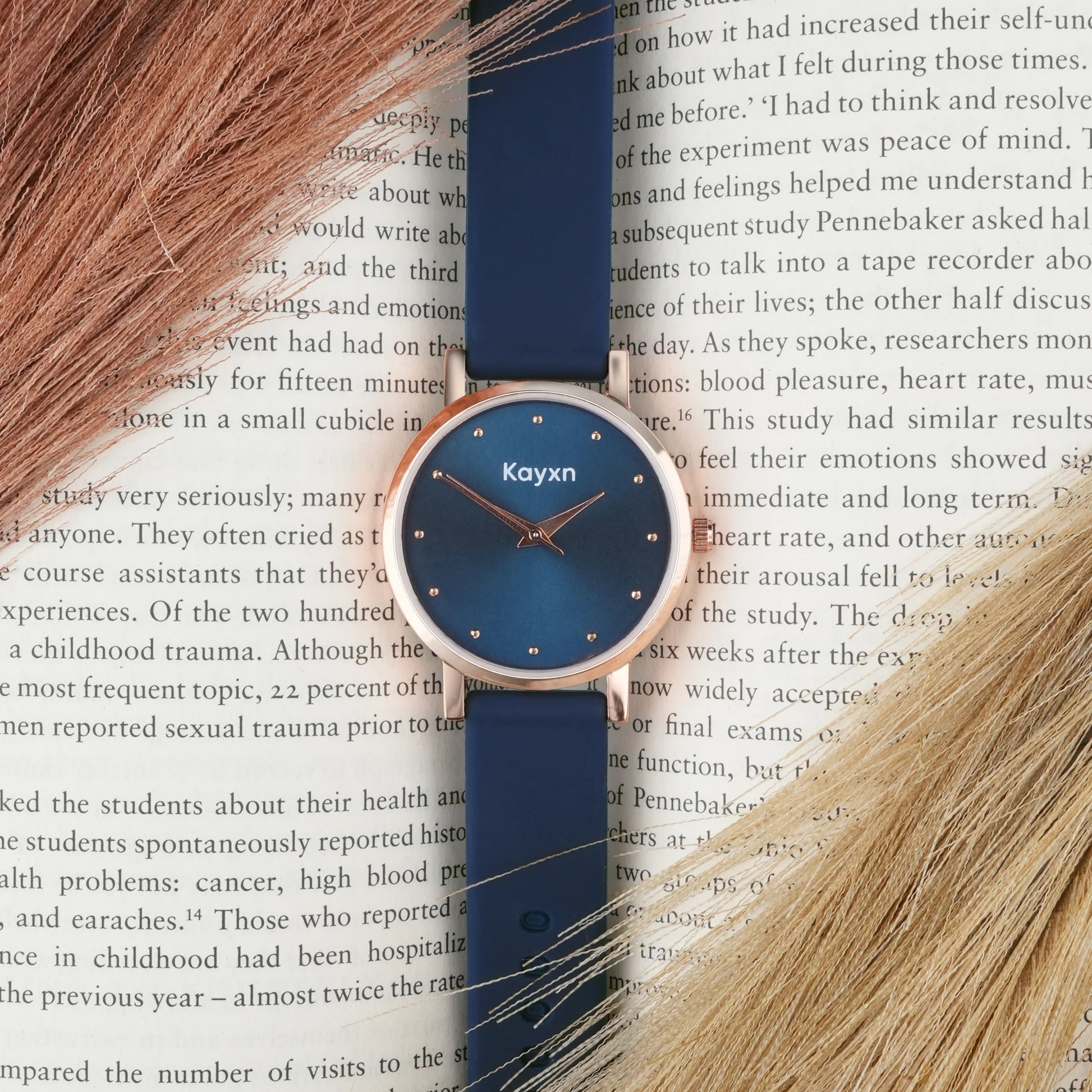 Orelis Embellished Dial Analogue Watch For Women - Blue